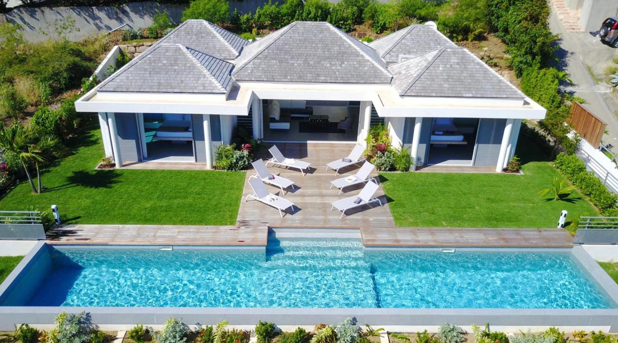 Charming Villa With Outstanding View Marigot Εξωτερικό φωτογραφία