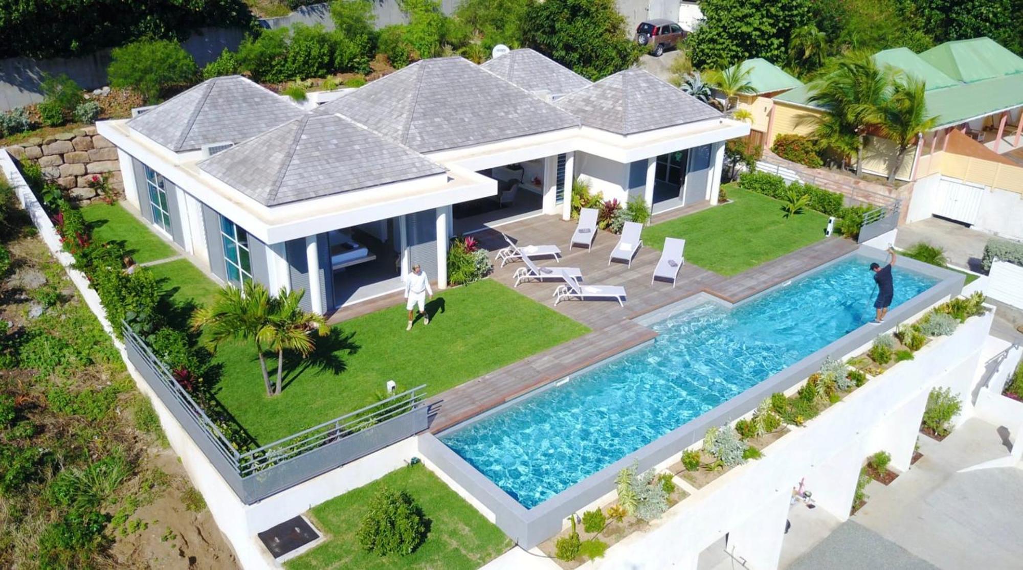 Charming Villa With Outstanding View Marigot Εξωτερικό φωτογραφία